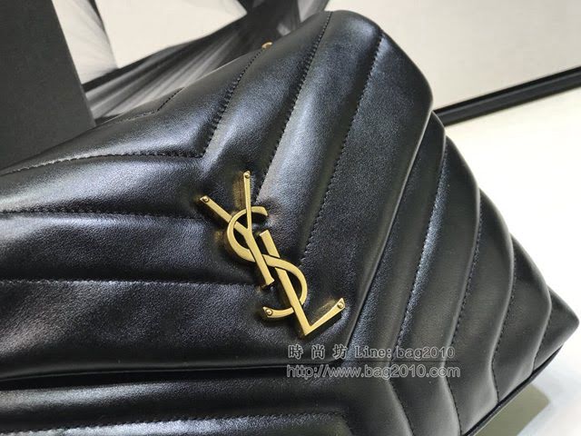 YSL爆款女士包包 聖羅蘭經典款LouLou Y中號形挎包 YSL肩背斜挎包 464676  jjh1171